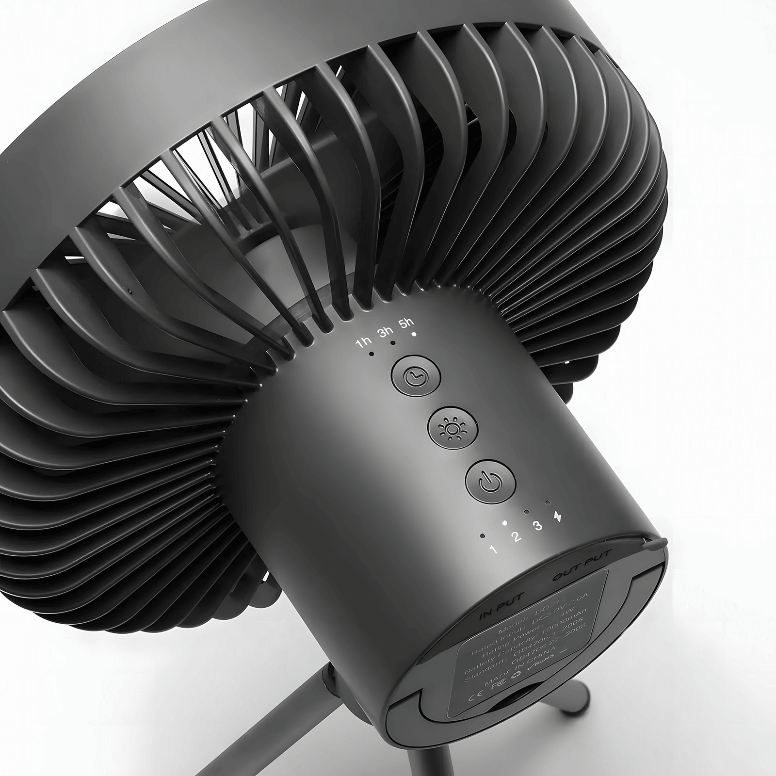 Multifunctional Camping Fan with LED Light - Image 10